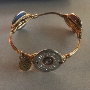Bourbon and Bowties shotgun shell bangle